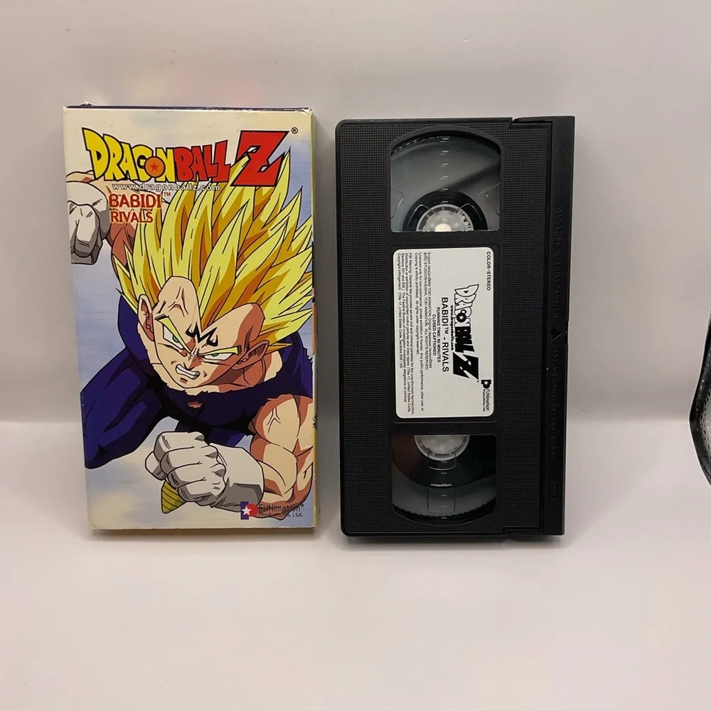 Dragon Ball Z VHS Tape Babidi‎ Rivals (Tested & Works)